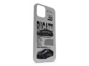 Coque en silicone pour iPhone Bugatti Série High-End
